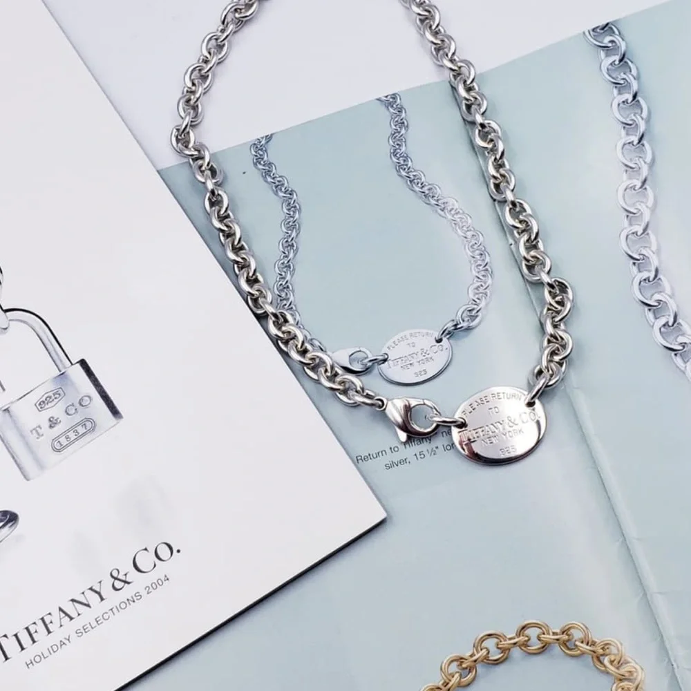 Authentic Return to Tiffany & Co Necklace STERLING SILVER 925 in Excellent Cond - Picture 8 of 15